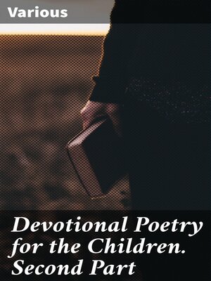 cover image of Devotional Poetry for the Children. Second Part